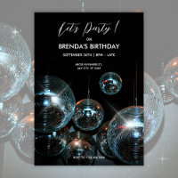 Disco ball Ligts Birthday Party