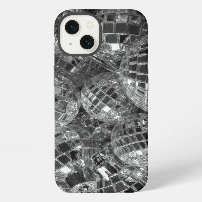 Disco Ball Ornaments iPhone Case (Back)