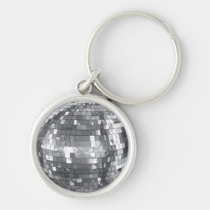 Disco Ball Party Bachelorette Birthday Fun Key Ring