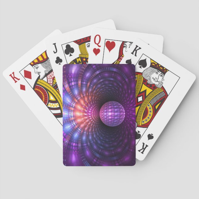 Disco Ball Playing Cards (Back)