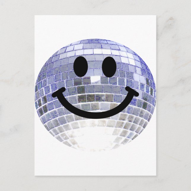 Disco Ball Postcard (Front)