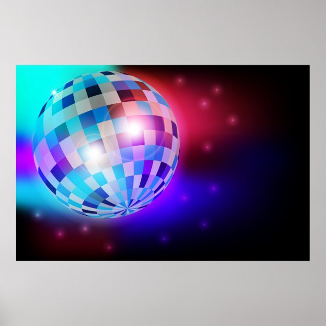 Disco Ball Poster (Front)
