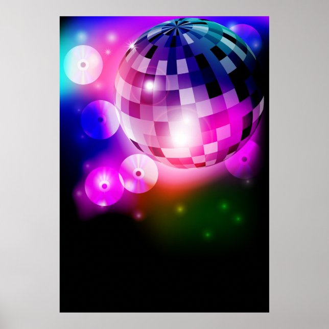 Disco Ball Poster (Front)