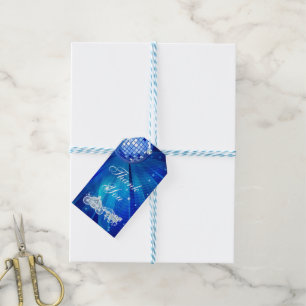 Disco Ball, Princess Coach & Horses 40th Birthday Gift Tags