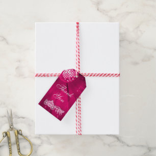 Disco Ball, Princess Coach & Horses 60th Birthday Gift Tags