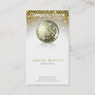 Disco Ball Profile Card