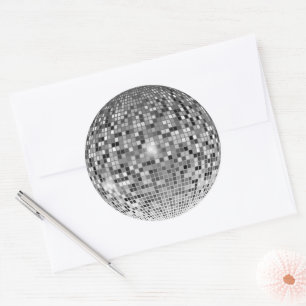 Disco Ball Retro Sticker - Cool Vintage Vibes