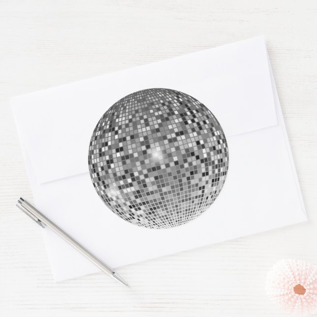 Disco Ball Retro Sticker - Cool Vintage Vibes (Envelope)