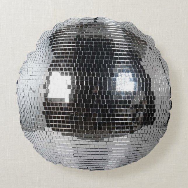 disco ball round cushion (Front)