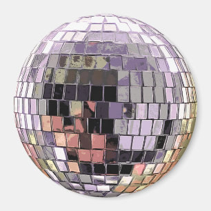 Disco Ball -Sangria Magnet