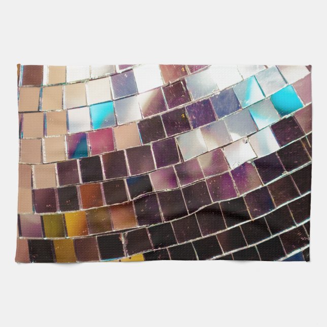 Disco Ball Tea Towel (Horizontal)