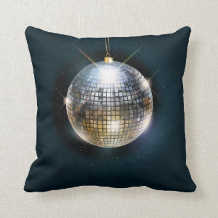 Disco Ball Throw Pillow