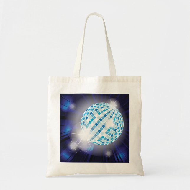 Disco Ball Tote Bag (Front)