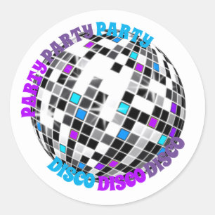 Disco Ball Trendy Sticker