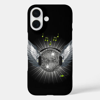 Disco Ball Wings iPhone 16 Case