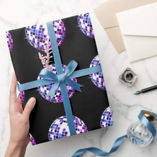 Disco Ball Wrapping Paper