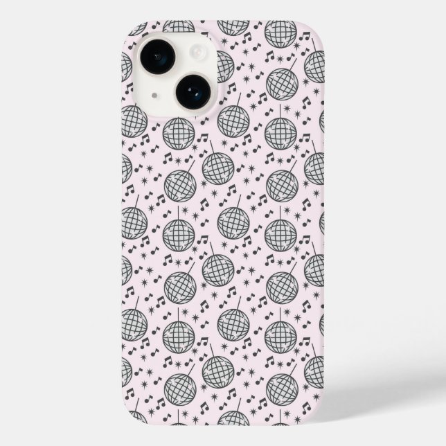 Disco Balls and Music Notes Case-Mate iPhone Case (Back)