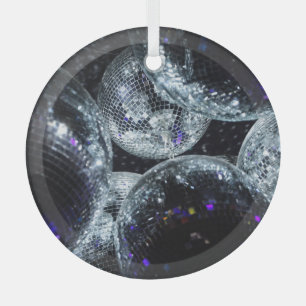 Disco Balls: Dark Party Atmosphere Glass Tree Decoration