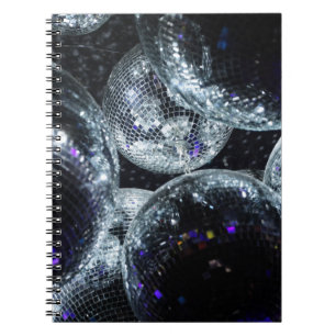 Disco Balls: Dark Party Atmosphere Notebook