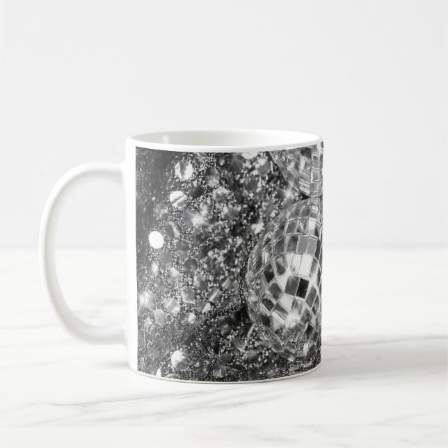 Disco Balls Glam #11 #retro #wall #art Coffee Mug (Left)