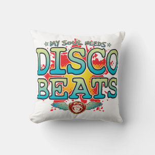 Disco Beats Soul Cushion