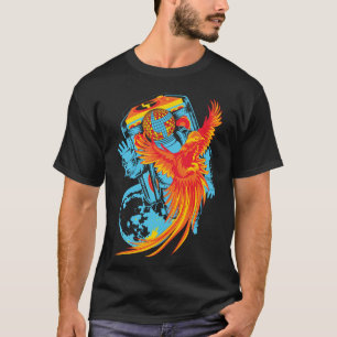 Disco Biscuits Astronaut By Custeez T-Shirt