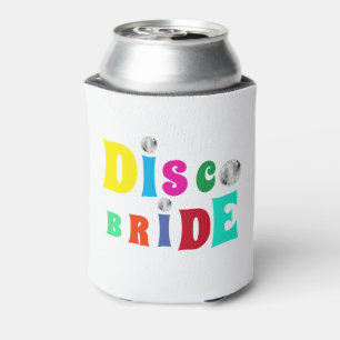 Disco Bride Bachelorette Party Can Cooler
