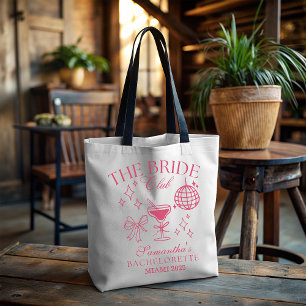Disco Bride Club Bachelorette Tote Bag
