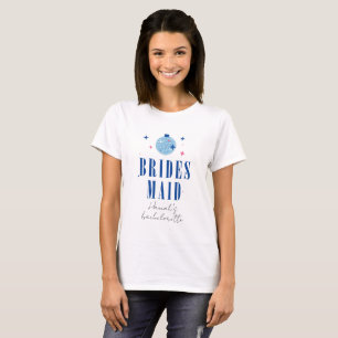 Disco Bridesmaid santorini musical  T-Shirt