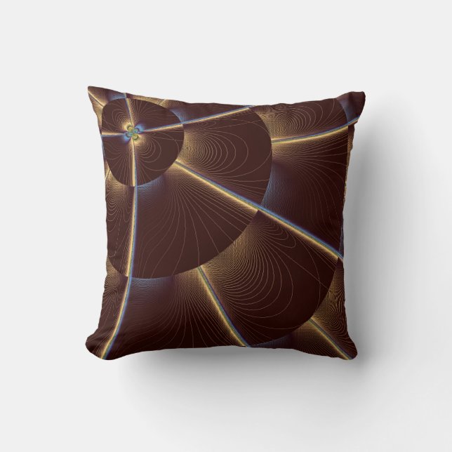 Disco Brown Cushion (Front)