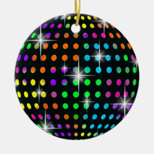 Disco Ceramic Tree Decoration
