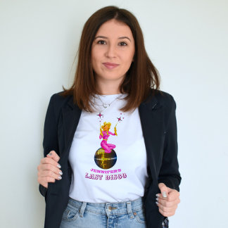 Disco Cowgirl  Retro Bachelorette Party T-Shirt