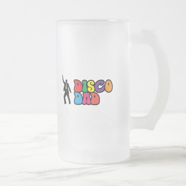 Disco Dad - A Beer Mug Just for Dad (Right)