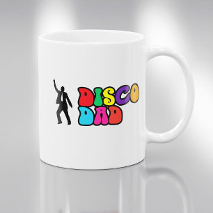 Disco Dad - A Retro 70s Gift for Dad Coffee Mug