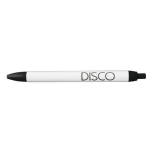DISCO Dancing Black Ink Pen