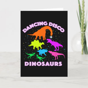 Disco Dancing Dinosaurs Prove Awesome Teacher Pres Card