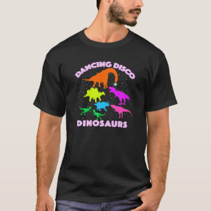 Disco Dancing Dinosaurs Prove Awesome Teacher Pres T-Shirt