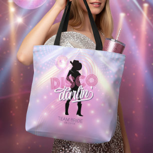 Disco Darlin' Bachelorette Team Bride v2 ID928  Tote Bag