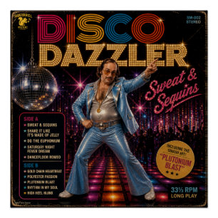 Disco Dazzler Album Poster