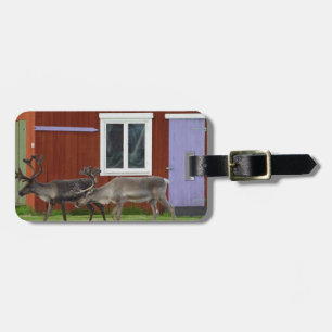 DISCO DEER LUGGAGE TAG