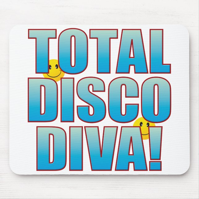 Disco Diva Life B Mouse Mat (Front)