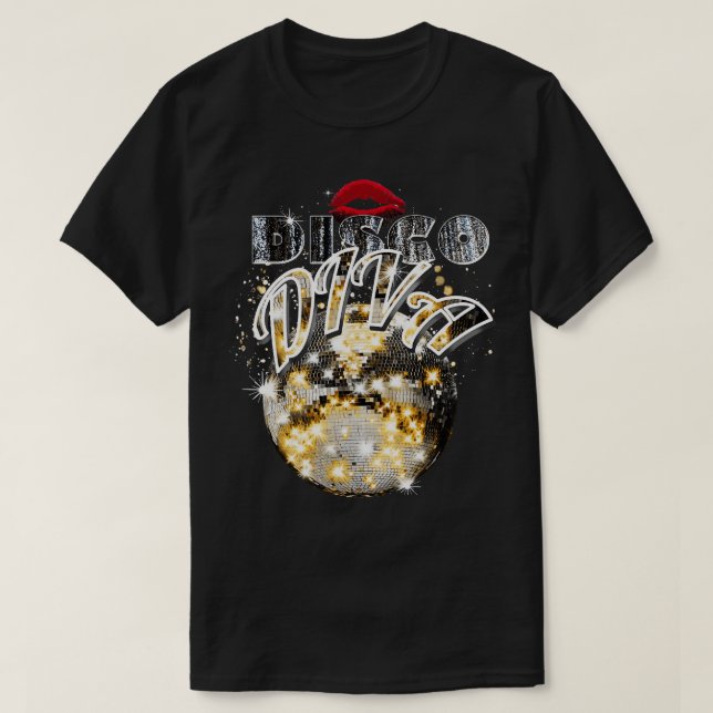 Disco Diva T-Shirt (Design Front)