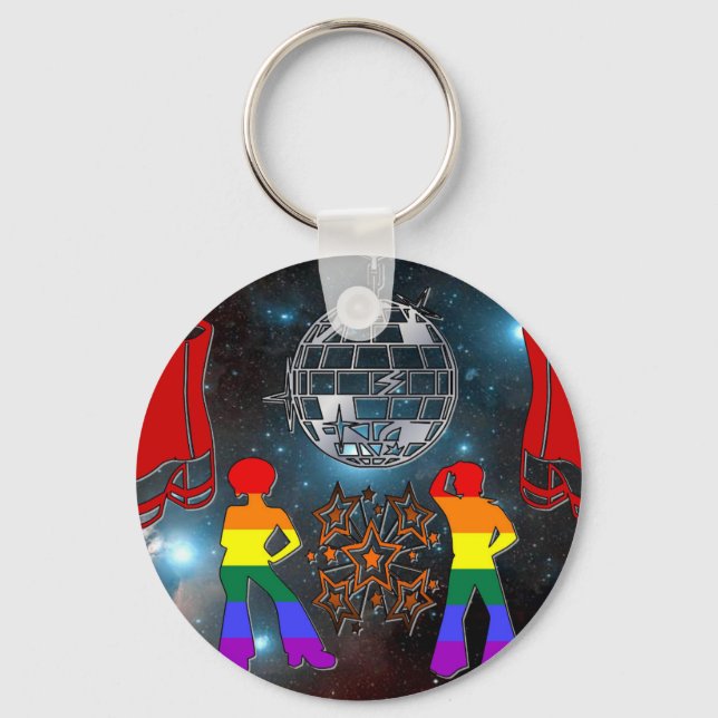 Disco Fever Key Ring (Front)
