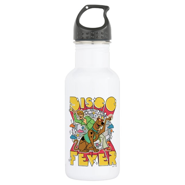 Disco Fever with Scooby and Shaggy 532 Ml Water Bottle (Front)