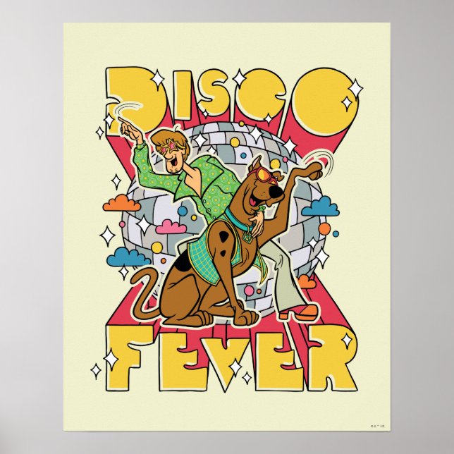 Disco Fever with Scooby and Shaggy Poster (Front)
