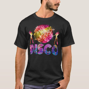 Disco Funny 70S Vintage Retro Theme Dancing Queen  T-Shirt