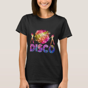 Disco Funny 70s Vintage Retro Theme Dancing Queen  T-Shirt