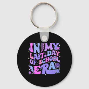 Disco Groovy Hello Summer In My Last Day Of School Key Ring