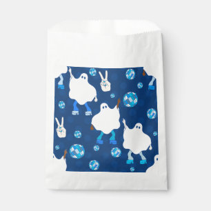 disco halloween african ghost blue favour bags