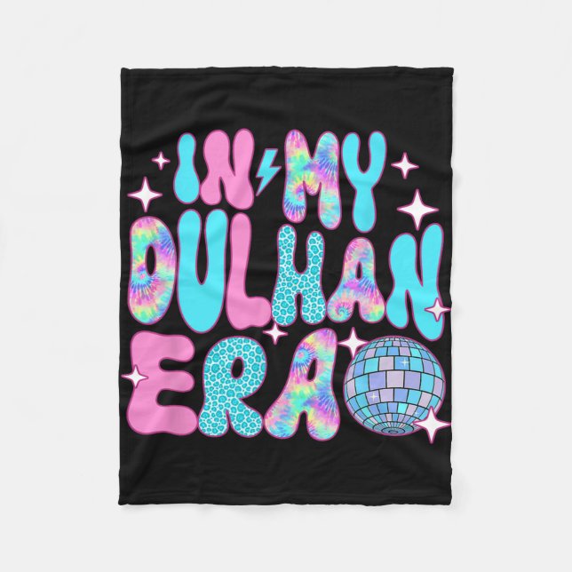 Disco In My Dulhan Bride Wedding Era  Fleece Blanket (Front)